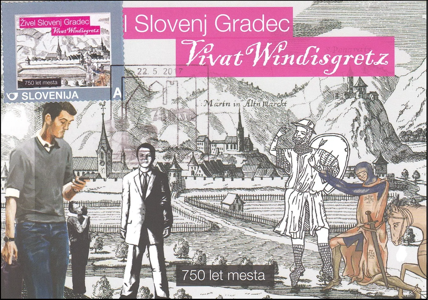750 LET MESTA SLOVENJ GRADEC 